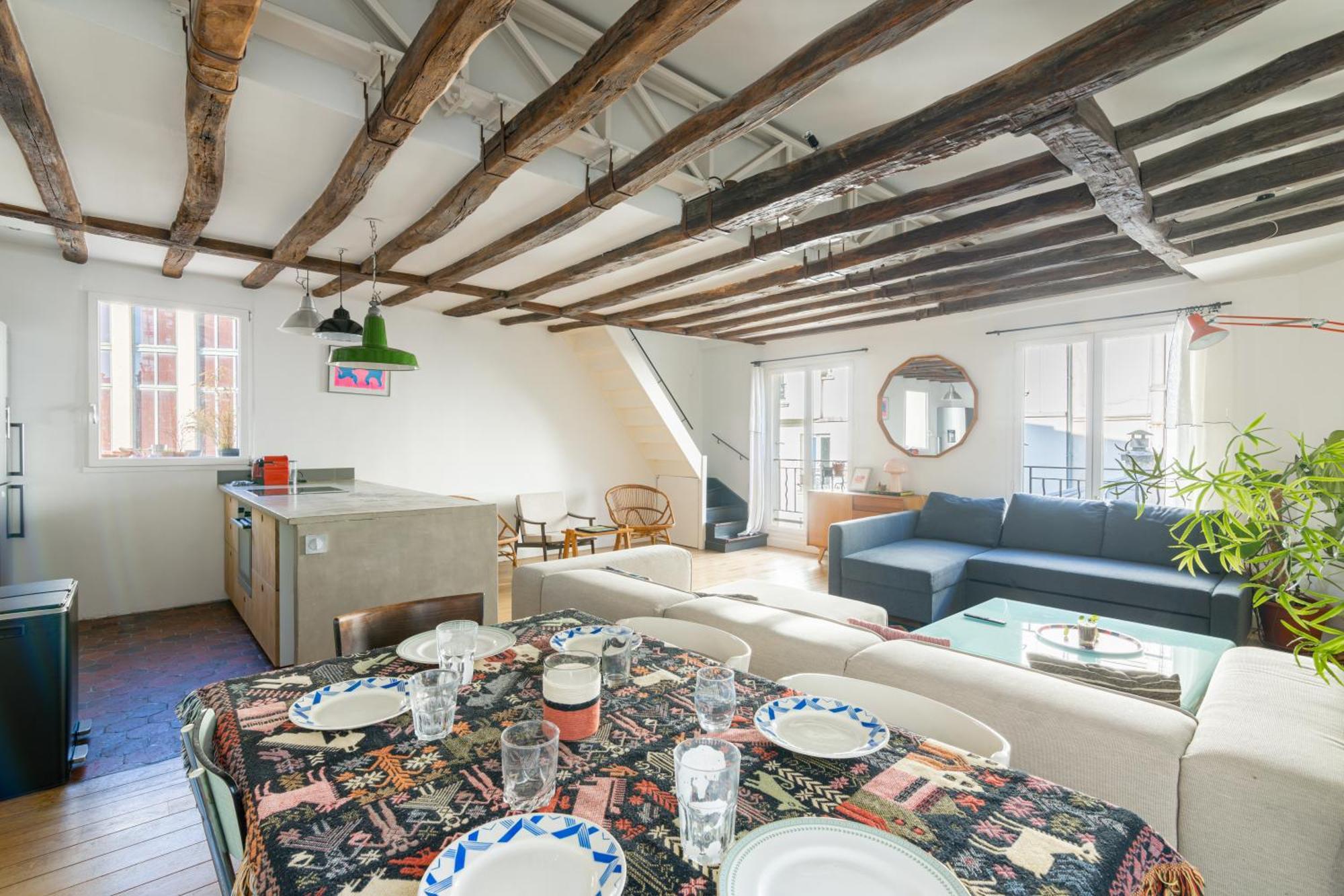 Luxurious 2 Bedroom Canal Saint Martin Saint Lazare 파리 외부 사진